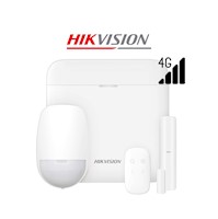 Kit Antirrobo Hikvision AX PRO DS-PWA48-KIT-WB(LA) 4G 48 Zonas Panel Sensor PIR Contacto Control