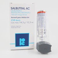 Salbutral AC 250 Dosis - Caja 1 UN