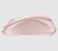 Mouse inalámbrico Logitech M240 silencioso Rosa
