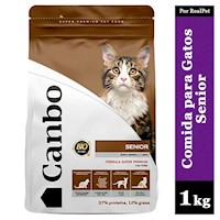 Comida para Gatos Adultos Canbo Cat Senior Pollo 1 kg