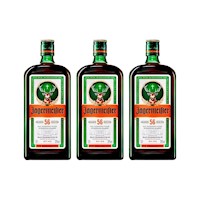 LICOR JAGERMEISTER (Licor de Hierbas) 1 LT x 3 Bot