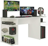 Escritorio Gamer Janeiro Blanco 130cm