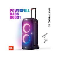 JBL Partybox 310 Parlante Bluetooth 240W Portatil IPX4 recargable