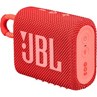 JBL Go 3 Parlante Portátil A Prueba Agua Bluetooth Rojo - JBLGO3REDAM