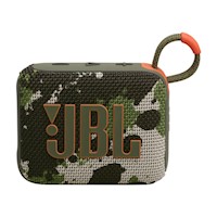 Parlante inálambrico JBL Bluetooth IP67 Go 4 Camuflado
