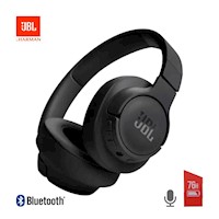 Audifonos Jbl Tune 720 Bluetooth On-ear Pure Bass Sound 76Hrs Negro