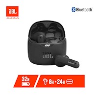 Audifonos JBL In-Ear Tune Flex Perfect Fit Bluetooth 32Hrs Negro