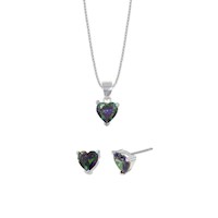 Set Collar y Aretes Armonía Plata 925