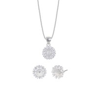 Set Collar y Aretes Fascinación Plata 925