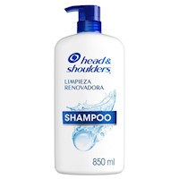 Shampoo Head & Shoulders Limpieza Renovadora 850 ml