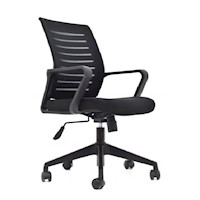 Silla de Oficina Giratoria Onix Negro Ofideas