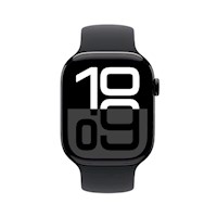 APPLE WATCH SERIE 10 46MM GPS SPORT BAND M/L - JET BLACK