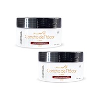 Crema Facial La Cooper Concha de Nácar Ácido Hialu SPF10 100Gramos-02 Unidades