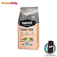 Alimento Perro Ownat Just Libre Granos Adulto Cordero 14Kg