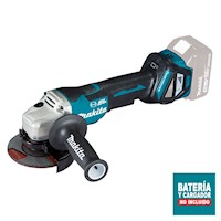 Makita Esmeril Angular 4 1/2" 18v BL HombreMuerto DGA467Z