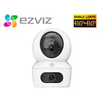 Cámara WiFi H7C 4MP + 4MP Ezviz Binocular Interior Giratoria 360º