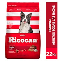 Comida para Perro Adulto Ricocan Original Bolsa 22kg