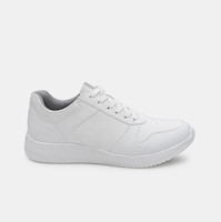 Zapatilla Escolar Casual JOSE-2601 Blanco Viale Homme Cuero