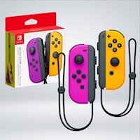 MANDO NINTENDO SWITCH JOY-CON NEON AND ORANGE