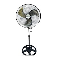Ventilador JBO de 20 pulgadas de 3 velocidades con aspa de metal