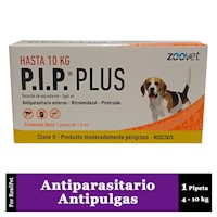 Pipeta Antiparasitario Antipulgas P.I. Perros 4 - 10 kg