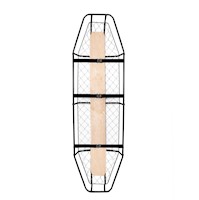 Camilla de Rescate Tipo Canastilla con 3 Correas