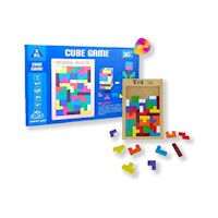 TETRIS CON JENGA EN CAJA AZUL JUGUETE
