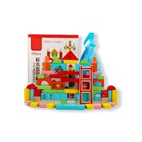 BLOQUE CONSTRUCCION BALDE X 50 PCS DIDACTICO