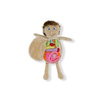 MUÑECO DE FELPA ORGANOS NIÑO Y NIÑA JUGUETE
