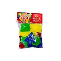 BLOQUE LOGICO EN BOLSA X56 PCS DIDACTICO
