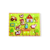 ROMPECABEZA ALTO RELIEVE V. M. CON PASADO DIDACTICO