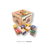 CUBO X27 PCS JUGUETE