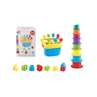 BALDE ENCAJE Y APILABLE PARA BEBE JUGUETE