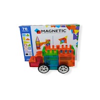 MAGNETICO X76 PIEZAS JUGUETE