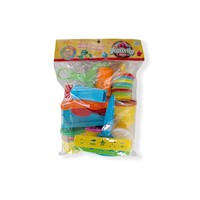 PLASTILINA X 4 CON MOLDES JUGUETE