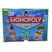 Juego de Mesa Monopoly 8 en 1
