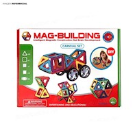 Juego Didáctico Bloques Magnéticos Multibloques-48 PCS