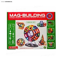 Juego Didáctico Bloques Magnéticos Multibloques-70 PCS