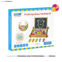 Pizarra multifuncional con pesca