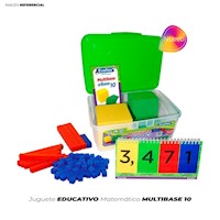 Juego Didáctico Multi-base 10 X121 Pcs - Evaflex