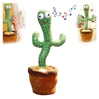 Juguete Musical Cactus Bailarín Recargable