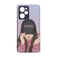 Funda Protector Para Poco X5 Pro Black Pink - MO0050