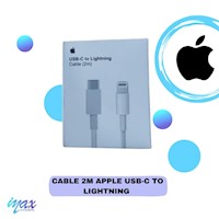 CABLE 2M APPLE USB-C TO USB-C CHARGE