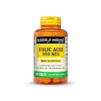 ÁCIDO FÓLICO 800 MCG (100 TAB)