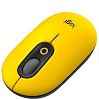 Mouse Logitech Pop Bluetooth Blackyellow