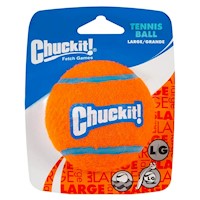 Juguete Pack de 1 Pelota Chuckit de Tennis Tamaño Grande