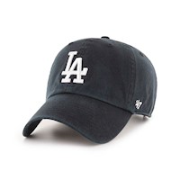 Gorro Los Angeles Dodgers '47 Clean Up Negro/Blanco (B-RGW12GWS-BKJ)