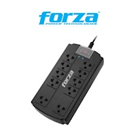 Supresor Forza FSP-10UN 10 Tomas Forza Negro 220v