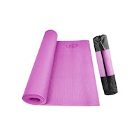 Colchoneta Yoga Mat Con Bolso De 5mm K6 Fucsia