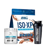 Iso Xp 1kg Chocolate+Creatina Dragon Pharma 300gr+Shaker